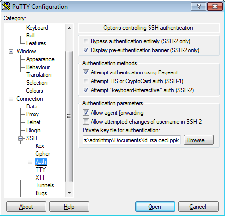 Putty Auth